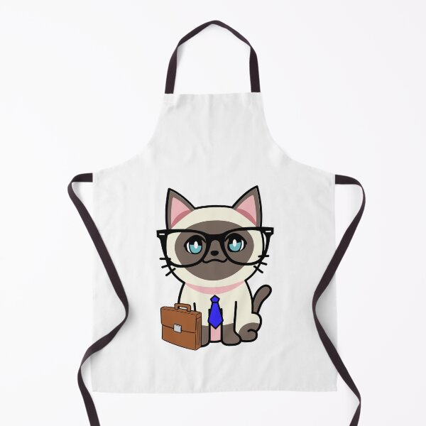 Item preview, Cute Siamese Cat is off to work designed and sold by Pet Station.