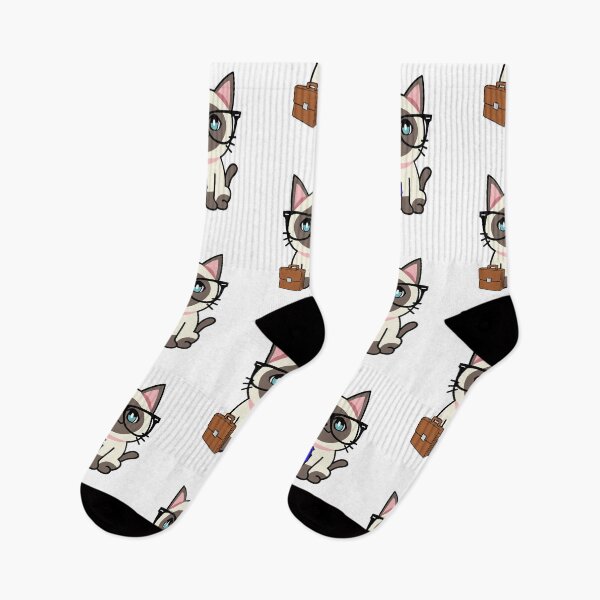 Item preview, Cute Siamese Cat is off to work designed and sold by Pet Station.