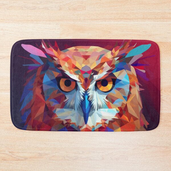 Item preview,  Colorful Owl Polygonal Art | Owl Lovers designed and sold by JFFStore.
