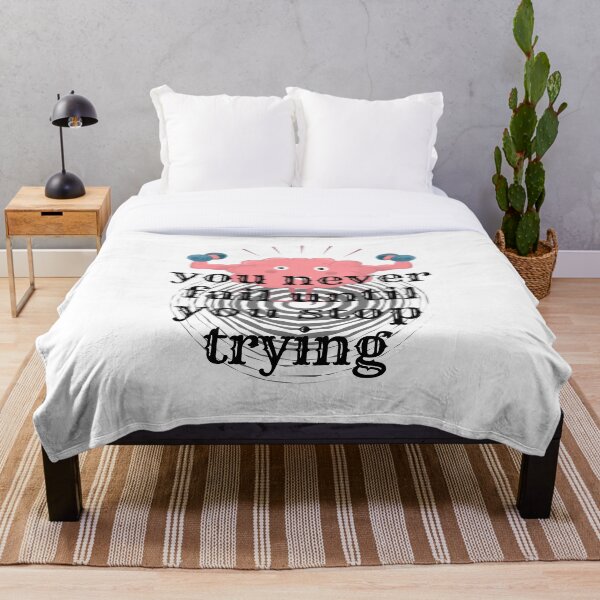 Item preview,  smart brain said you never fail until you stop trying designed and sold by petteer.