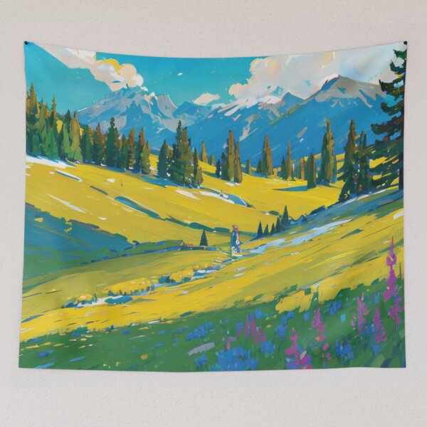 Item preview, background anime_meadow in anime-8 designed and sold by theiynkhi.