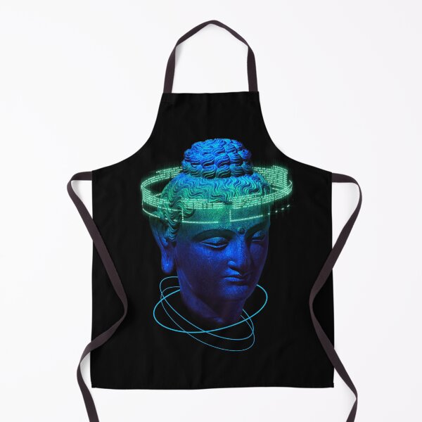 Item preview, buddha sculpture futuristic designed and sold by Blue Bouy.