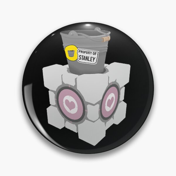 Item preview, The Bucket _amp_ The Companion Cube designed and sold by PaulJosepht.