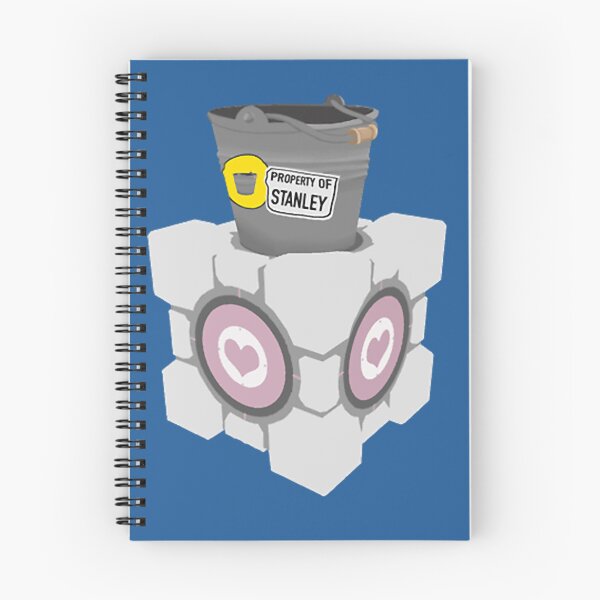 Item preview, The Bucket _amp_ The Companion Cube designed and sold by PaulJosepht.