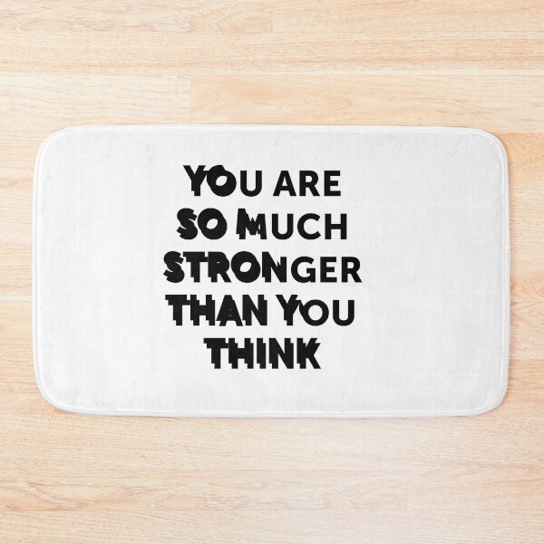 Item preview, You are so much stronger than you think | quote designed and sold by My Stato.