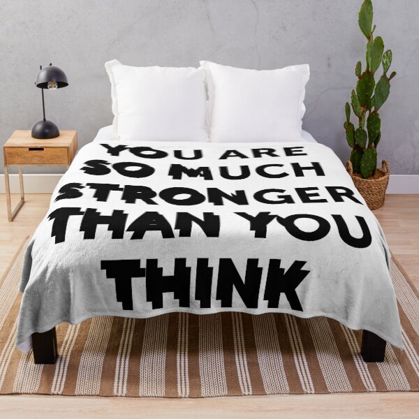 Item preview, You are so much stronger than you think | quote designed and sold by My Stato.