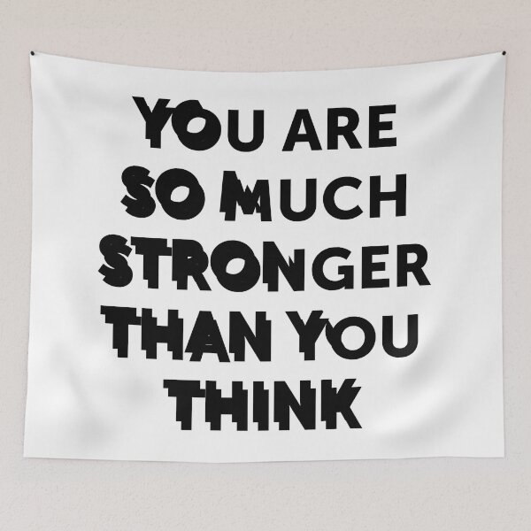 Item preview, You are so much stronger than you think | quote designed and sold by My Stato.