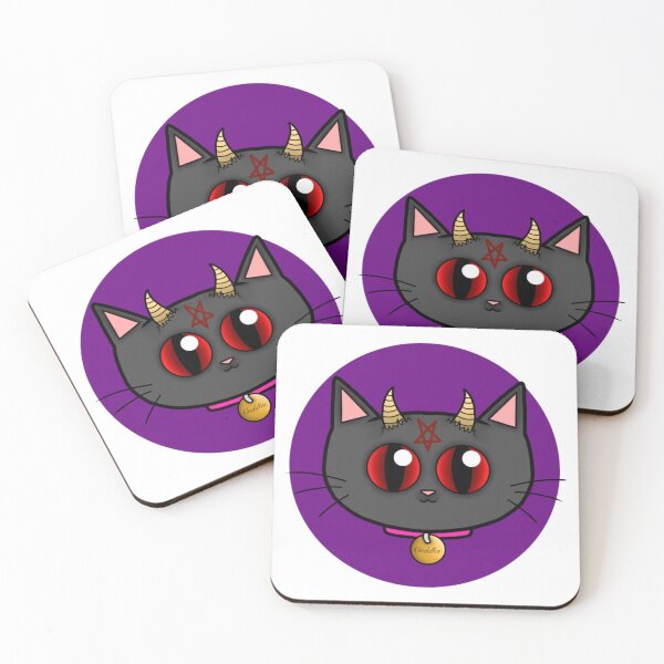 Item preview, Cuddles the evil kitty  designed and sold by DoodlepoodleSJ.