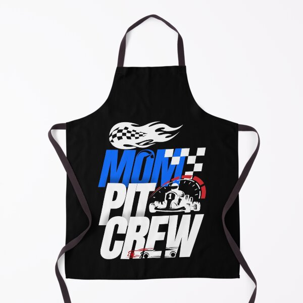 Item preview, Racing Mom Pit Crew Gift Race Car Birthday Party Racing Family-Pit Crew Racing Blue White Mommy designed and sold by LittleZea.