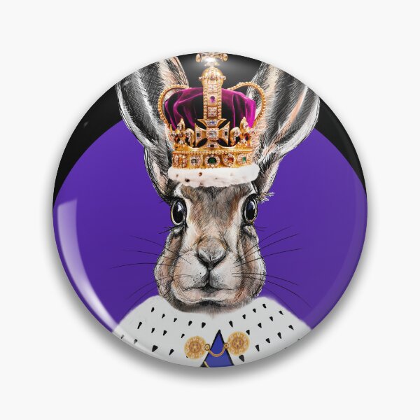 Item preview, Hare Majesty King Bunny designed and sold by PG Illustration.