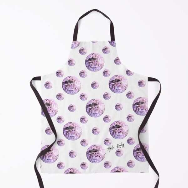 Item preview, Disco ball pattern pastel pink- white background designed and sold by Studio Lydia  Lovely.