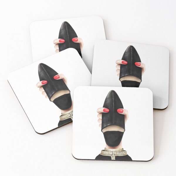 Item preview, BLACK MOROCCAN SLIPPER designed and sold by hilariousT.