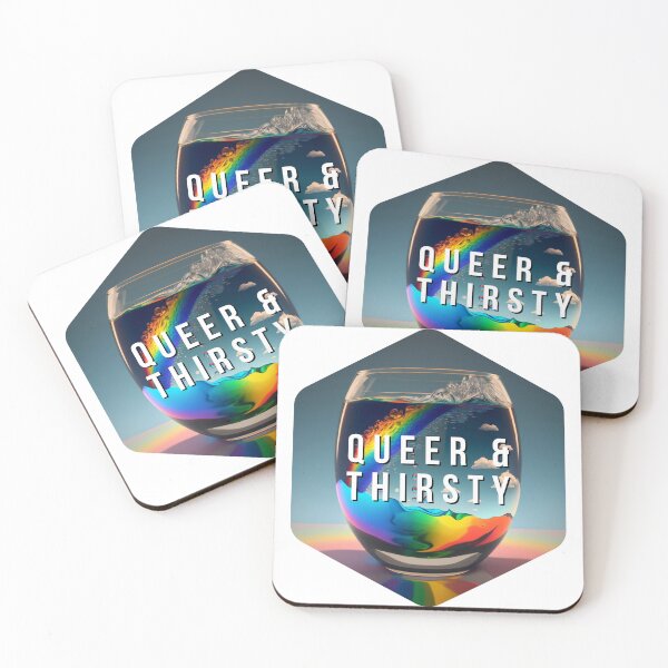 Item preview, Queer & Thirsty designed and sold by MxA19.
