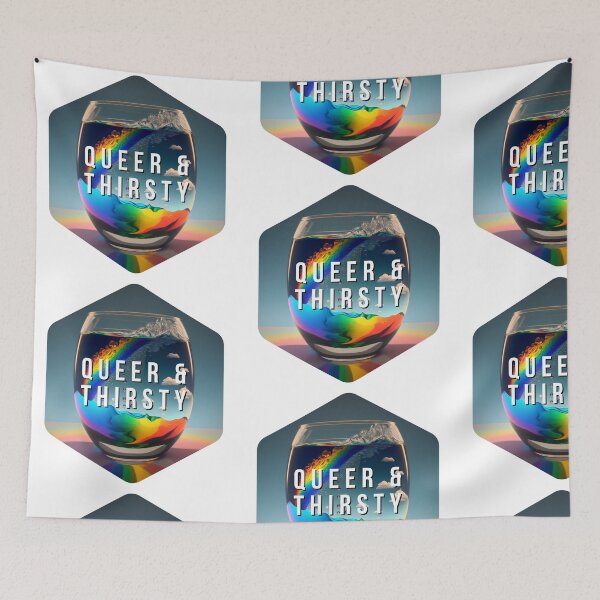 Item preview, Queer & Thirsty designed and sold by MxA19.