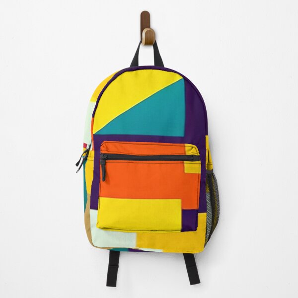 Item preview, Rectangular Abstract Multi Color Shapes designed and sold by deniselynnimage.