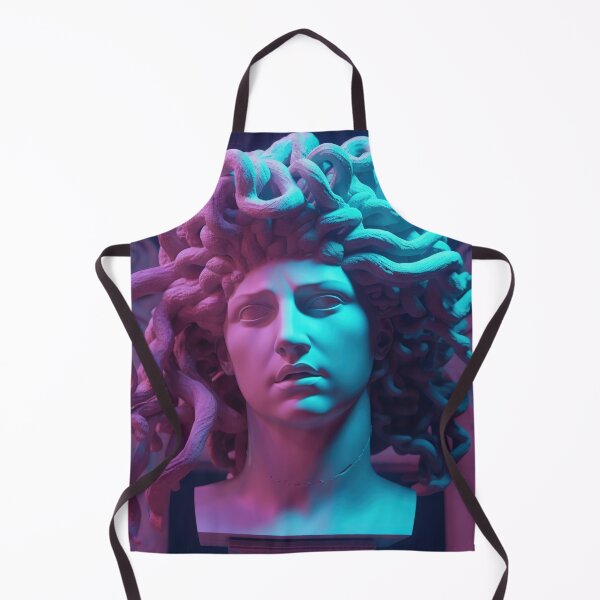 Item preview, Neon Serpents: A Vaporwave Homage to Medusa designed and sold by Mullet Monkey.