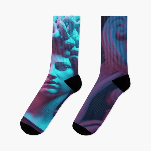 Item preview, Neon Serpents: A Vaporwave Homage to Medusa designed and sold by Mullet Monkey.