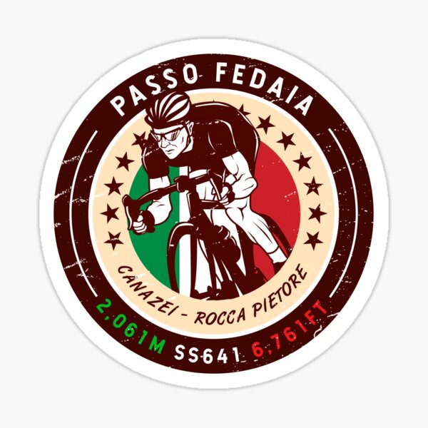 Item preview, Passo Fedaia | Italy | Cycling designed and sold by KrisSidDesigns.