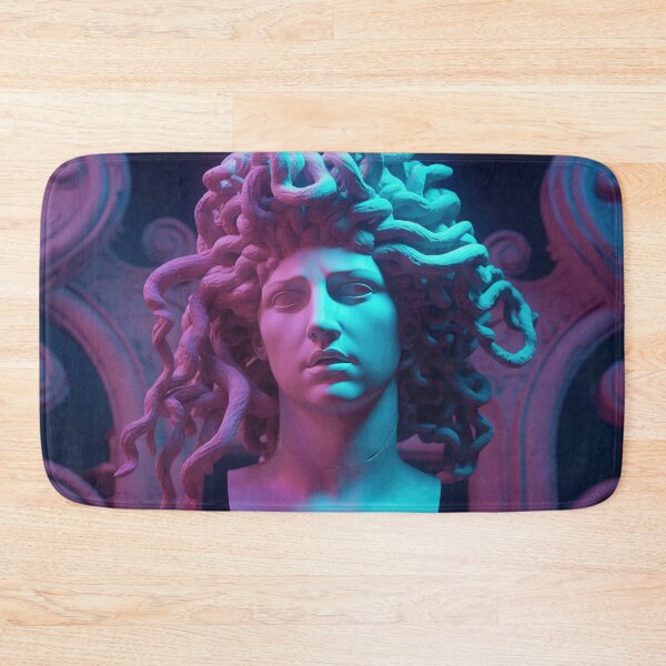 Item preview, Neon Serpents: A Vaporwave Homage to Medusa designed and sold by Mullet Monkey.