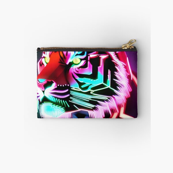 Item preview, Trippy Psychedelic Neon Tigers 14 designed and sold by Benito Del Ray.