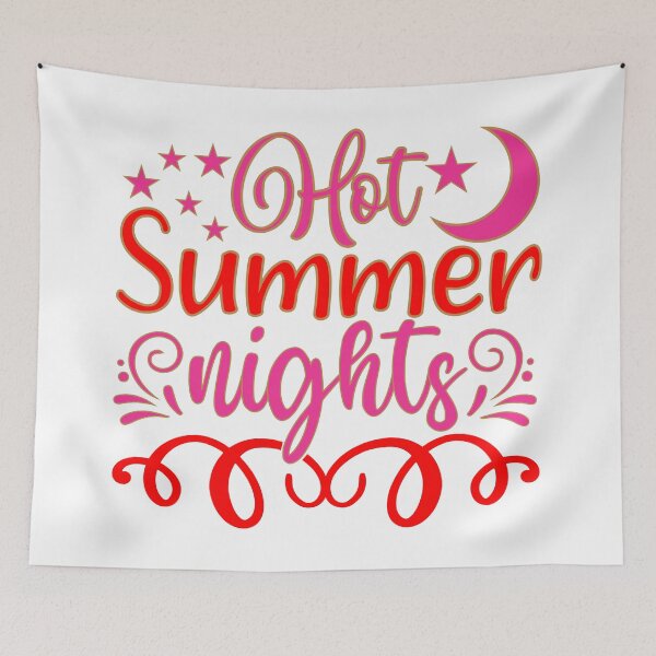Item preview, Hot Summer Nights designed and sold by Tishirta Store.
