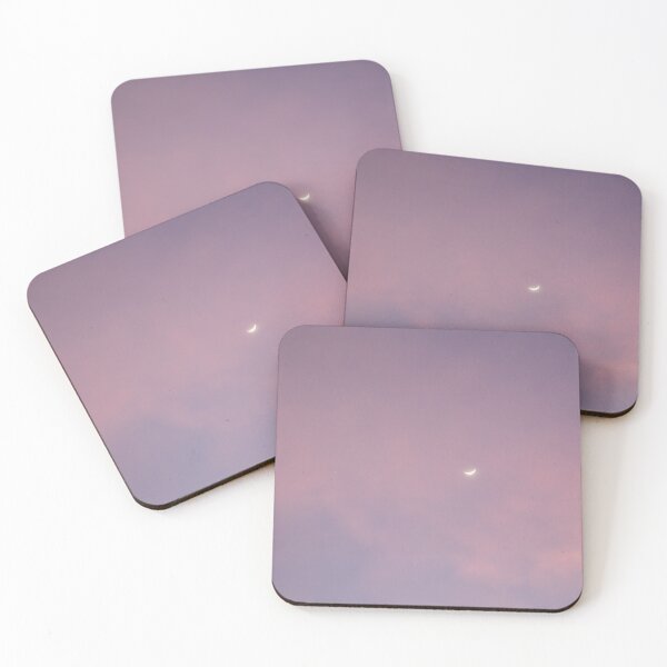 Item preview, A new moon with purple clouds designed and sold by Missingdeer.