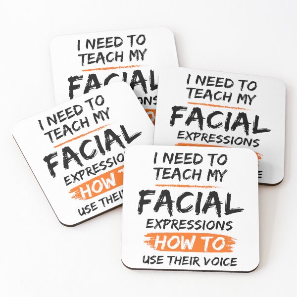 Item preview, I Need To Teach My Facial Expressions How To Use Their Voice designed and sold by mu-art.