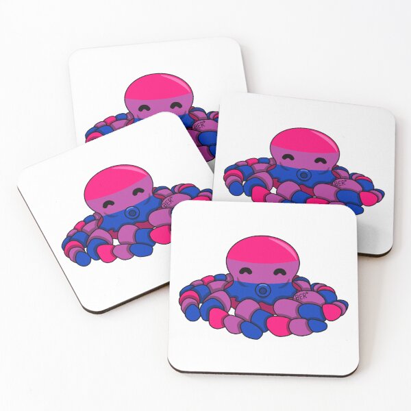 Item preview, Bisexual Pride Fidget Octopus designed and sold by SentABear.