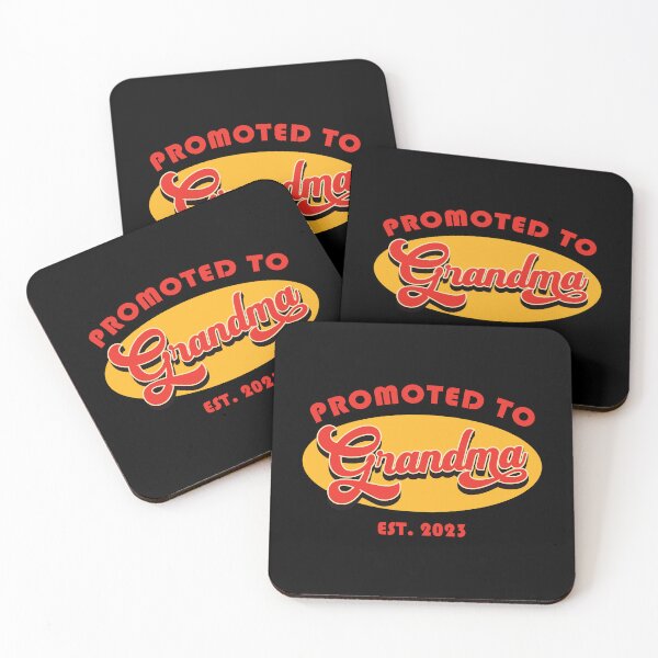 Item preview, Promoted To Grandma Est. 2023 - Retro Style designed and sold by Whimsical  Thinker.