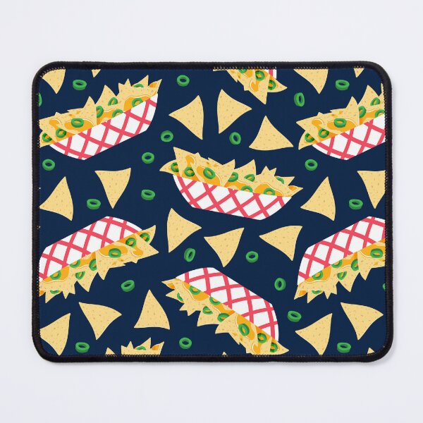 Item preview, nachos - navy blue designed and sold by littlearrow.