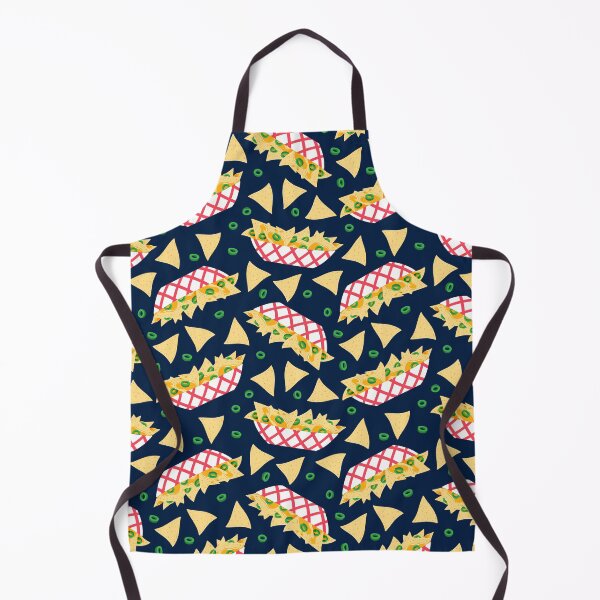 Item preview, nachos - navy blue designed and sold by littlearrow.