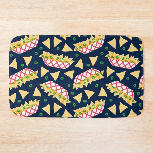 Item preview, nachos - navy blue designed and sold by littlearrow.
