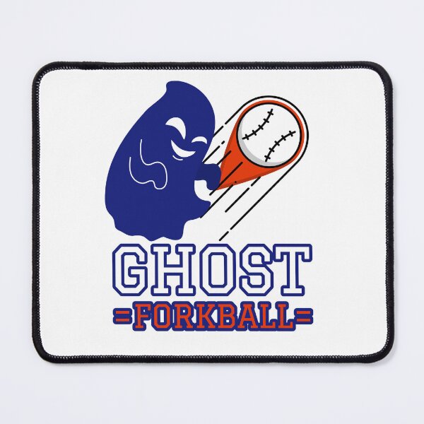 Item preview, Ghost Forkball Love Heart-Formed Baseball Design for Sports Enthusiasts designed and sold by ElLocoMus.