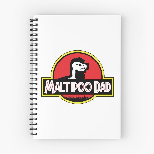 Item preview, (For Bright Background) Jurassic Maltipoo Dad designed and sold by More Cute Dogs.