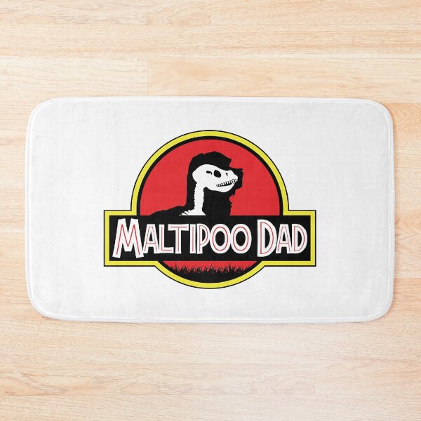 Item preview, (For Bright Background) Jurassic Maltipoo Dad designed and sold by More Cute Dogs.