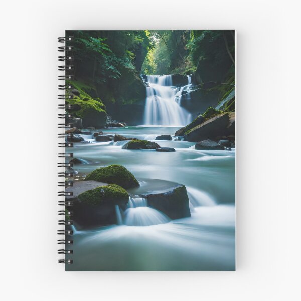 Item preview, Beautiful jungle waterfall in amazone forest designed and sold by RK - Shop.