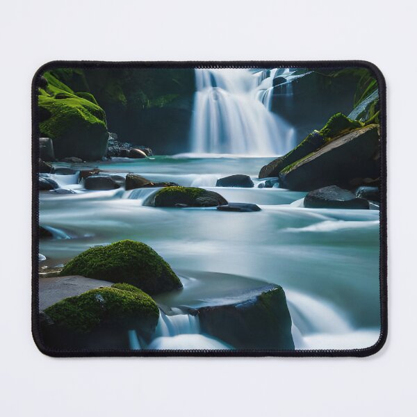 Item preview, Beautiful jungle waterfall in amazone forest designed and sold by RK - Shop.
