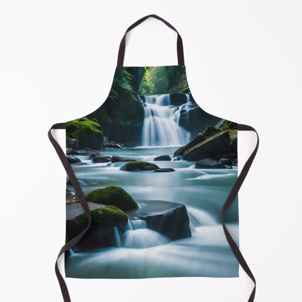 Item preview, Beautiful jungle waterfall in amazone forest designed and sold by RK - Shop.