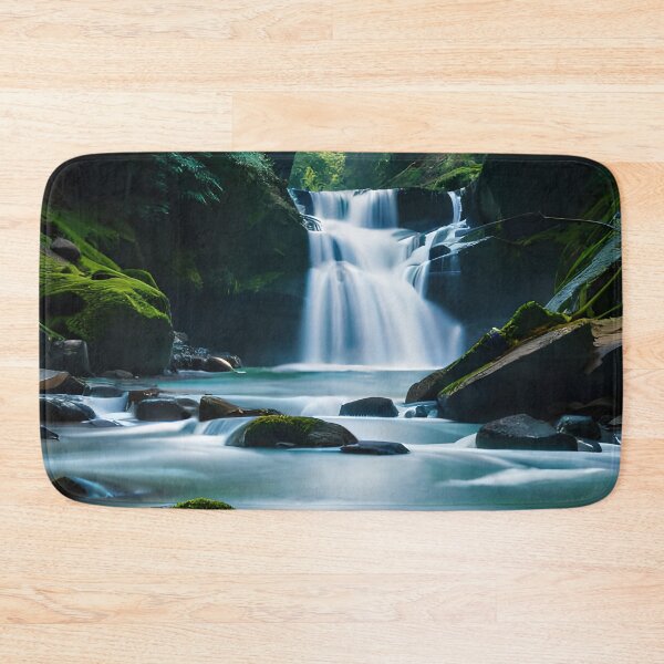 Item preview, Beautiful jungle waterfall in amazone forest designed and sold by RK - Shop.