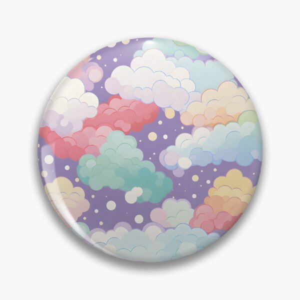 Item preview, Fluffy rainbow clouds designed and sold by CactusPan.