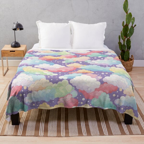 Item preview, Fluffy rainbow clouds designed and sold by CactusPan.