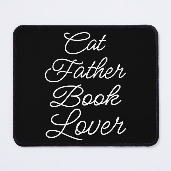 Item preview, Cat Father Book Lover II designed and sold by Lemon Pepper.