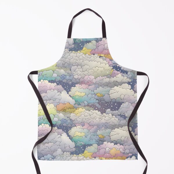 Item preview, Snowy colourful clouds designed and sold by CactusPan.