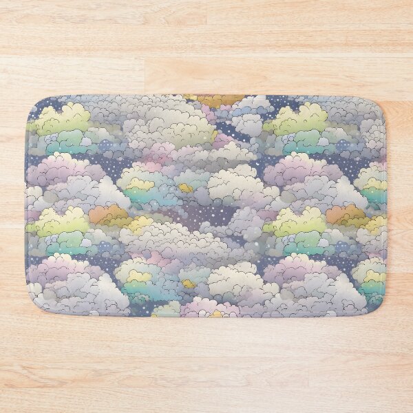 Item preview, Snowy colourful clouds designed and sold by CactusPan.