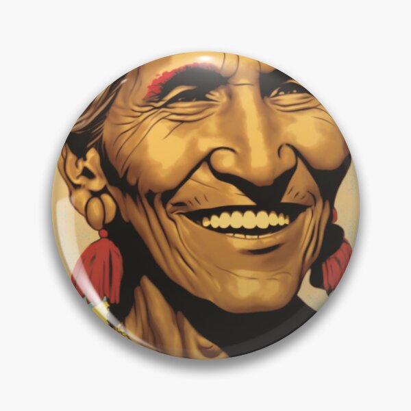 Item preview, Indigenous Man Smiling designed and sold by JardimLorien.