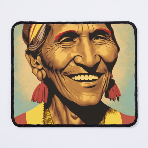 Item preview, Indigenous Man Smiling designed and sold by JardimLorien.