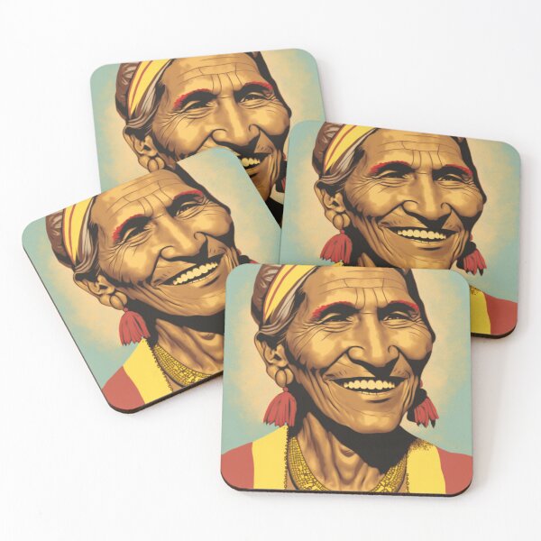 Item preview, Indigenous Man Smiling designed and sold by JardimLorien.