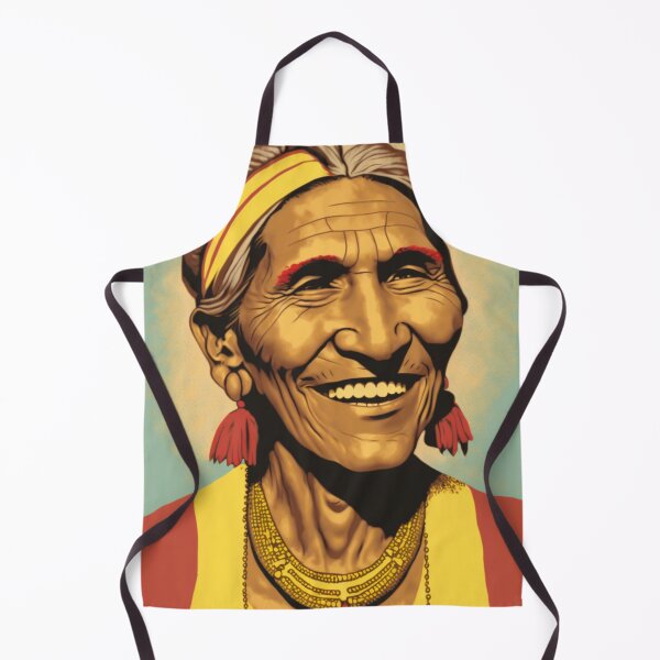 Item preview, Indigenous Man Smiling designed and sold by JardimLorien.