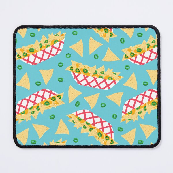 Item preview, nachos - teal designed and sold by littlearrow.