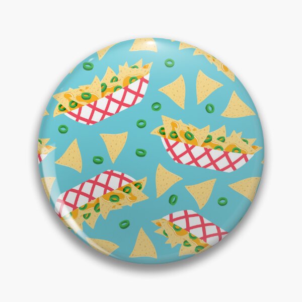 Item preview, nachos - teal designed and sold by littlearrow.